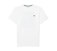 T-shirt da uomo Lacoste Ultra Dry Printed Tennis - white - Bianco (XL)
