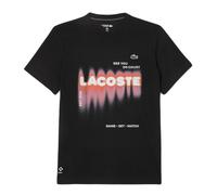 T-shirt da uomo Lacoste x Daniil Medvedev - Nero (S)