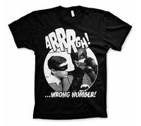 T-Shirt Da Uomo Licensed Batman - Arrrgh - Wrong Number Big & Tall 3XL, 4XL, 5XL