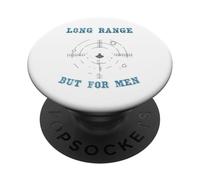 T-shirt da uomo Long Range Shooting Like Golf PopSockets PopGrip Adesivo