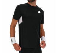 T-shirt da uomo Lotto Squadra IV - all black - Nero (L)