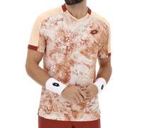 T-shirt da uomo Lotto Tech IV D2 - cream beige - Rosso (XL)