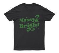 T-shirt da uomo Messy & Bright Lifestyle Inspirational maglietta da donna...