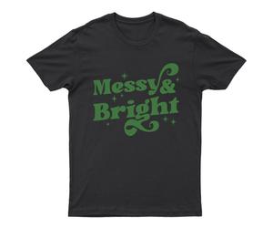 T-shirt da uomo Messy & Bright Lifestyle Inspirational maglietta da donna...