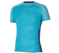T-shirt da uomo Mizuno Aero Tee - maui blue - Blu (L)