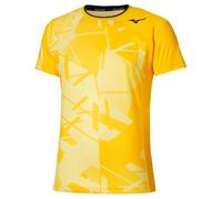 T-shirt da uomo Mizuno Daybreakers Shadow Graphic - vibrant yellow - Giallo (XL)