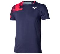 T-shirt da uomo Mizuno Daybreakers Shadow - odyssey grey - Viola (XL)