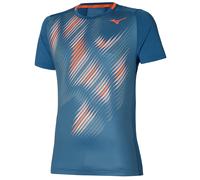 T-shirt da uomo Mizuno Shadow Graphic Tee - blue ashes - Blu (M)