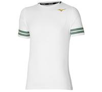 T-shirt da uomo Mizuno Shadow Graphic Tee - white - Bianco (S)
