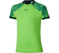 T-shirt da uomo Mizuno Stargazer Shadow Short-Sleeve - glowing apple - Verde (L)