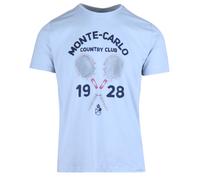 T-shirt da uomo Monte-Carlo Country Club Print - Blu (M)