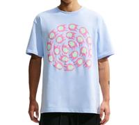 T-shirt da uomo Nike Club Rules Logo2 - hydrogen blue - Blu (XXL)