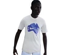 T-shirt da uomo Nike Court Dri-FIT - sail/sapphire - Bianco (XL)