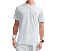 T-shirt da uomo Nike Court Dri-Fit Tennis - white - Bianco (S)