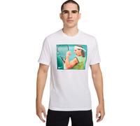 T-shirt da uomo Nike Court French Open Limited Edition RAFA - white - Bianco (S)