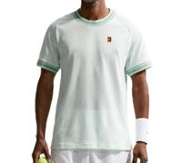 T-shirt da uomo Nike Court Heritage Tennis - barely green - Verde (M)