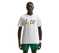 T-shirt da uomo Nike Court Tennis - white - Bianco (M)