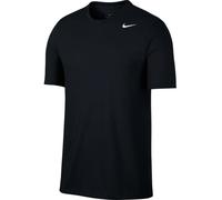 T-shirt da uomo Nike Solid Dri-Fit Crew - black/white - Nero (S-TALL)
