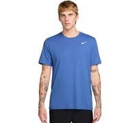 T-shirt da uomo Nike Solid Dri-Fit Crew - comet blue/white - Blu (M)