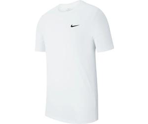 T-shirt da uomo Nike Solid Dri-Fit Crew - white/black - Bianco (XXL)