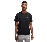 Nike M Nsw Club Tee Maglietta, Black White Dark Grey, S Uomo
