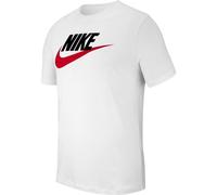 Nike Sportswear T-Shirt, Uomo, White/Black/(University Red), S