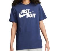 Nike Men's Top M NSW Tee Just Do It Swoosh, Midnight Navy/White, AR5006-410, M