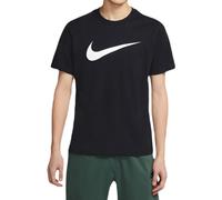 T-shirt da uomo Nike Sportswear Swoosh - black/white - Nero (XXL)