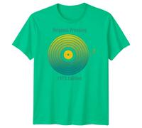 T-shirt da uomo Original Pressing 1975 Edition Vinyl Records Music Retro Audio
