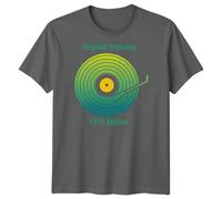 T-shirt da uomo Original Pressing 1975 Edition Vinyl Records Music Retro Audio