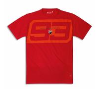 T-shirt da Uomo Originale Ducati Dual MM93 Red 98780097