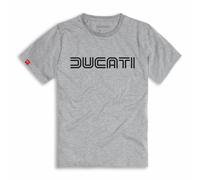 T-shirt da Uomo Originale Ducati Ducatiana 80S Melange Grey 98770104