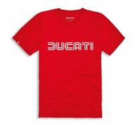 T-shirt da Uomo Originale Ducati Ducatiana 80S Red 98770188