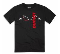 T-Shirt da Uomo Originale Ducati Panigale Black 98770632