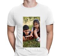 T-shirt da uomo personalizzate con qualsiasi testo e foto qui addio al...