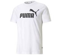 PUMA Ess Logo Tee Uomo puma bianco (S)