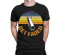 T-shirt da uomo retrò Barber Get Faded Hair Stylist Hairdesser Machine #TA-89