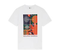 T-shirt da uomo Roland Garros Eiffel Court - white - Bianco (M)