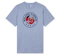 T-shirt da uomo Roland Garros Toulouse Court Logo - grey - Grigio (M)