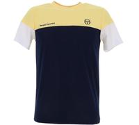 T-shirt da uomo Sergio Tacchini Prave - peach coral/navy - Multicolore (M)