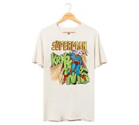 T-Shirt Da Uomo Superman Contro KRIPTONITE, Crema, Piccolo