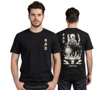 T-Shirt Da Uomo The Dudes SAD Classic, Cotone, Nero, Taglia L