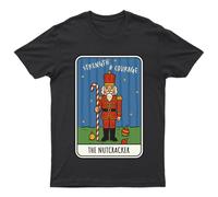 T-shirt da uomo The Nutcracker Strength & Courage Christmas maglietta da...