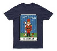 T-shirt da uomo The Nutcracker Strength & Courage Christmas maglietta da...