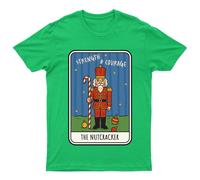 T-shirt da uomo The Nutcracker Strength & Courage Christmas maglietta da...