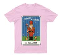 T-shirt da uomo The Nutcracker Strength & Courage Christmas maglietta da...