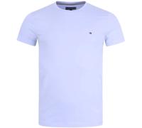 TOMMY HILFIGER Stretch Slim Fit Tee Mw0Mw10800, Magliette a maniche corte Uomo, Blue (Breezy Blue), XXL