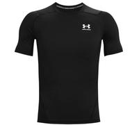 Under Armour T-shirt HeatGear Compression manica corta nero/bianco M