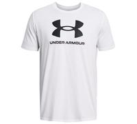 Maglia a manica corta Under Armour Logo da uomo Bianco / Nero M