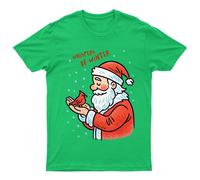 T-shirt da uomo Whispers Of Winter Santa Cardinal Christmas Holidays da donna